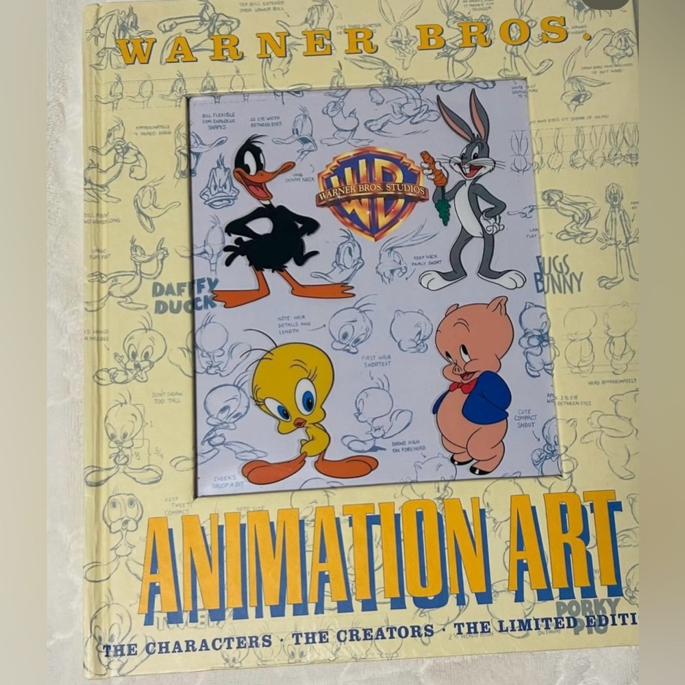 Filled with interesting facts and drawings of famous Warner bros characters.